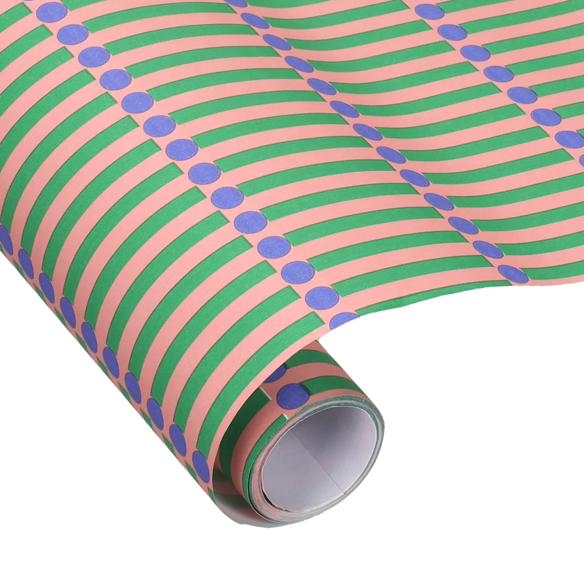 balicí papír Matches – Litchi / Grass Green / Cornflower