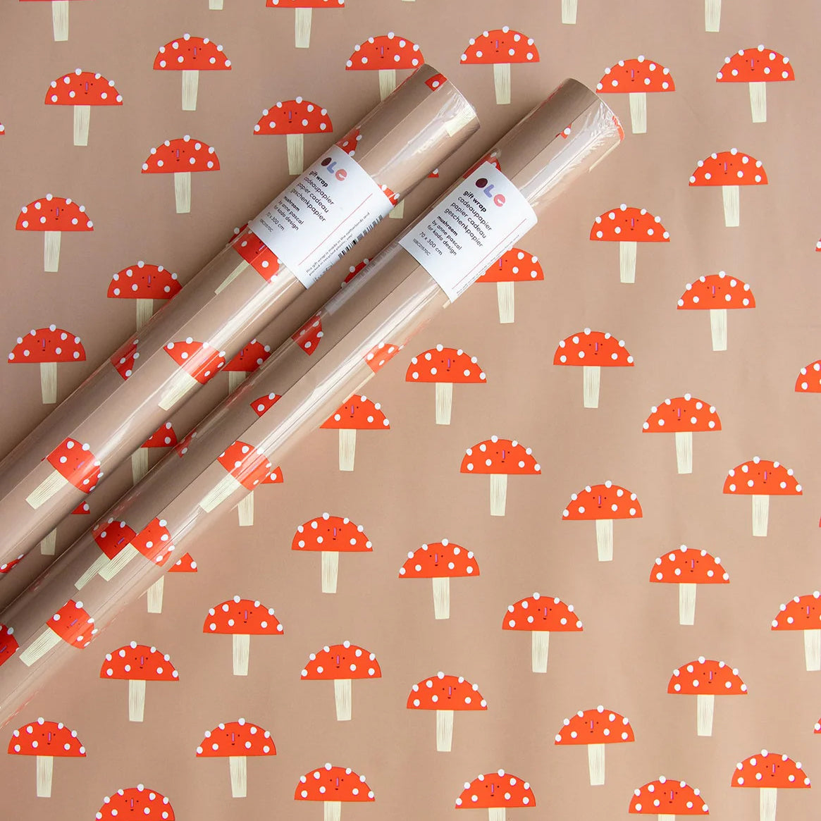 balicí papír Mushrooms – Ole & Anna Katharina Jansen