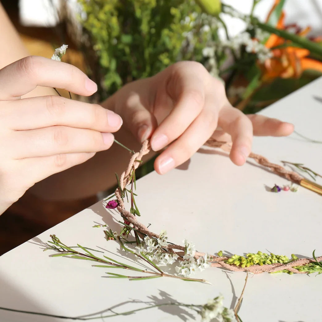 Náhrdelník z květin – DIY sada Huckleberry