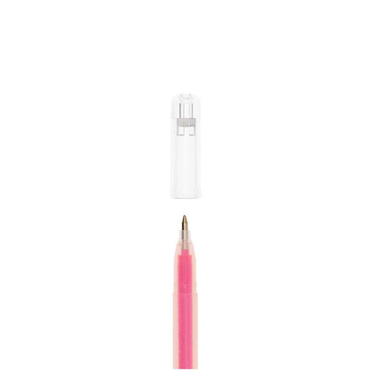 gelové pero — neon pink
