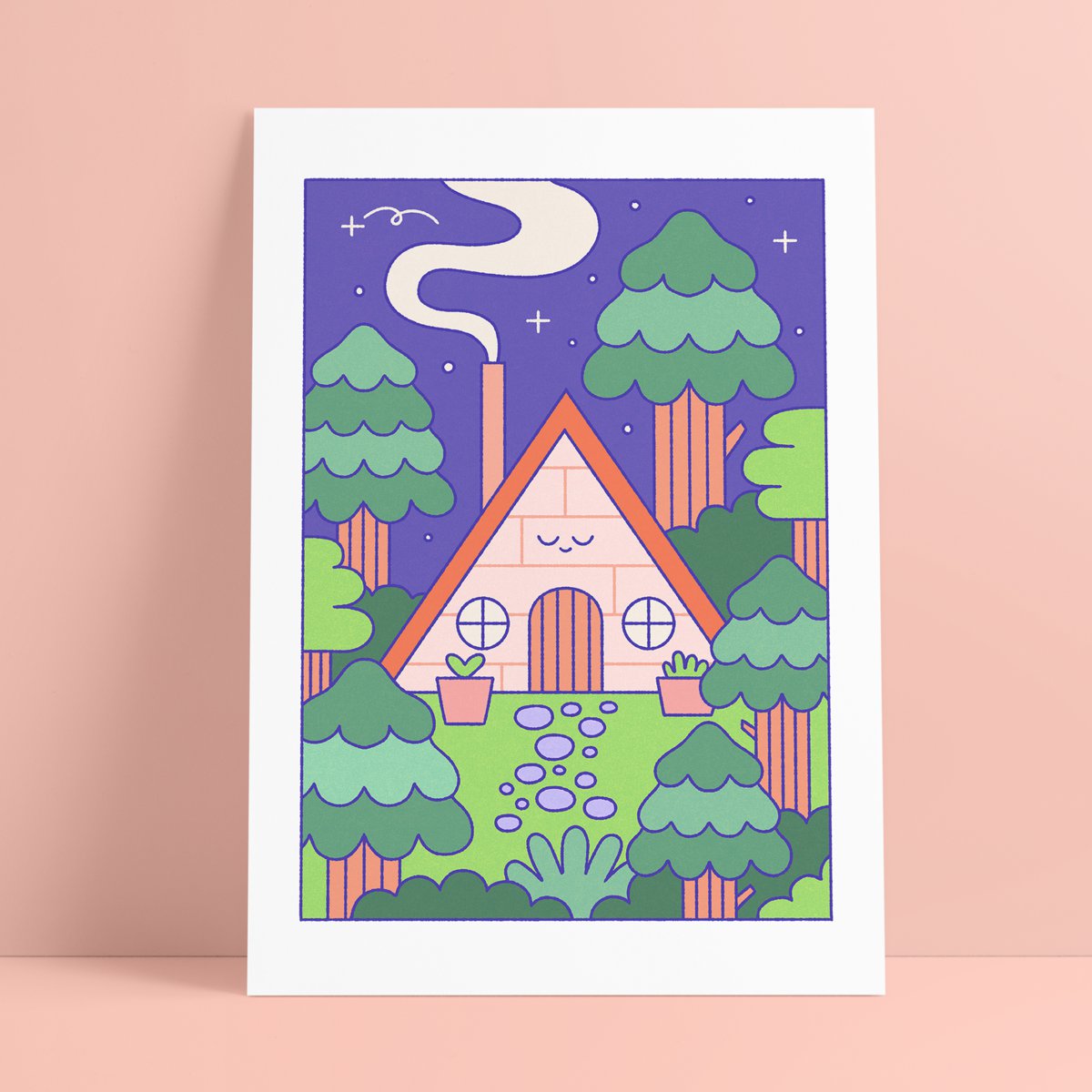 glicee print / obraz — little dream cabin