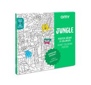 velké omalovánky plakát A1 — jungle