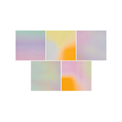 origami papíry — blurry gradient