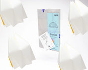 papírový lustr — diy — bell flower