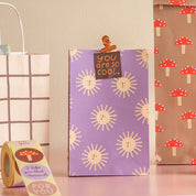 papírové sáčky se dnem Sun | M | 3 ks