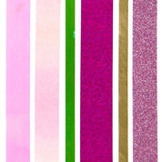 6x washi páska — sada — pink