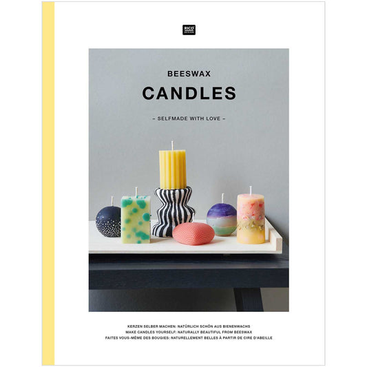 katalog o výrobě svíček ze včelího vosku – v angličtině